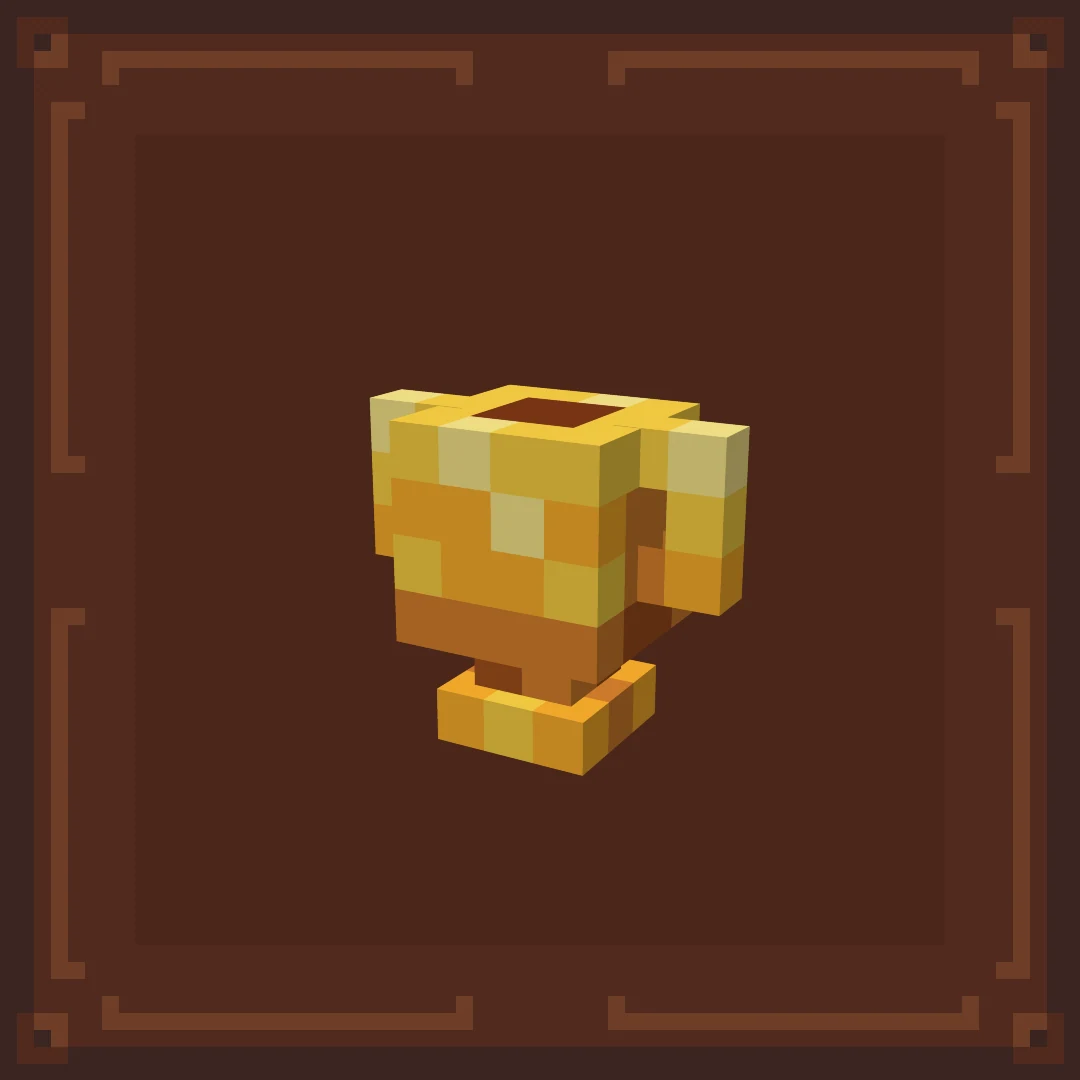Achievement Trophy - minecraft-like models - by spooox