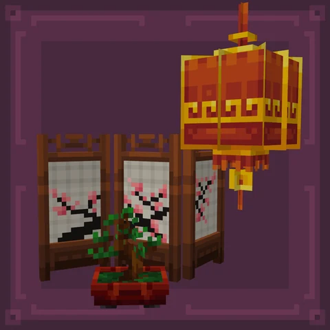 Chinese Bundle - minecraft-like models - by spooox