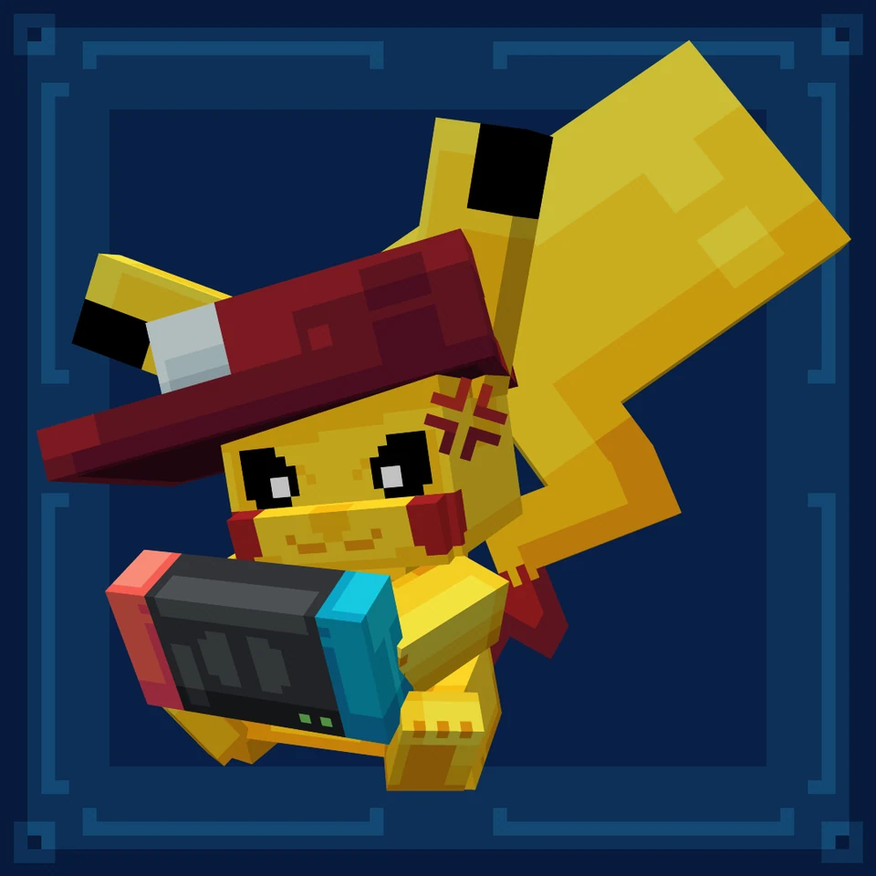 Pikachu - minecraft-like models - by spooox
